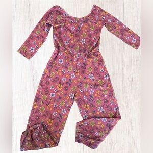 Vivie & Ash Purple Fall Jumpsuit Romper size 8/9 Boutique USA made